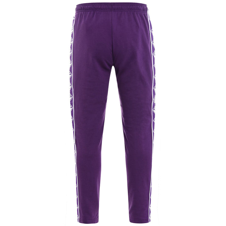 Pants Unisex Alphonsos Fiorentina Sport Trousers VIOLET EGGPLANT Dressed Side (jpg Rgb)		