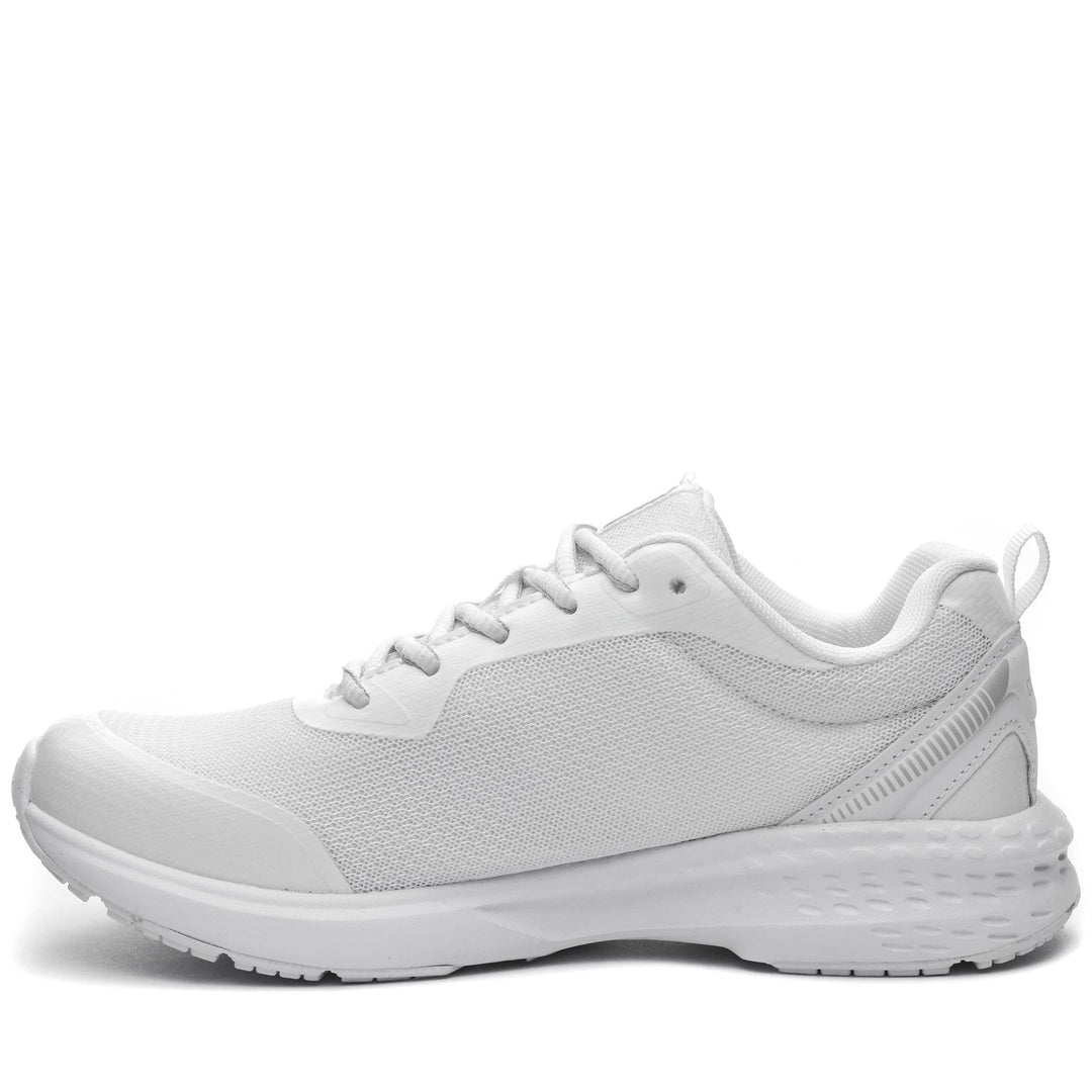 Sport Shoes Unisex KOMBAT GLINCH 2 Low Cut WHITE Dressed Side (jpg Rgb)		