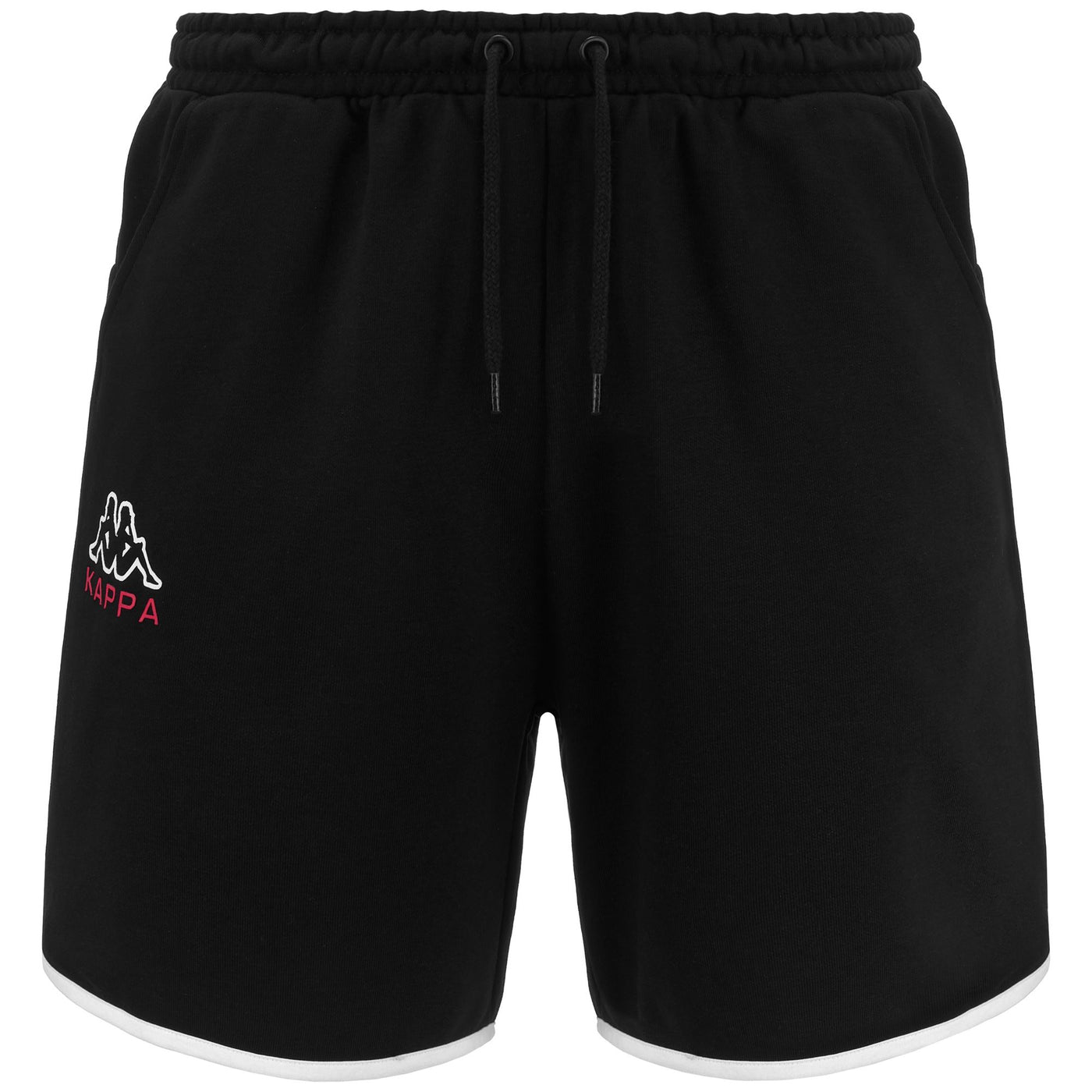 Shorts Man LOGO ELE Sport  Shorts BLACK - WHITE Photo (jpg Rgb)			