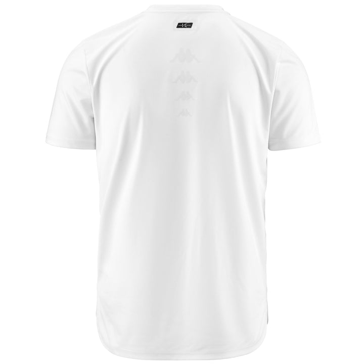 T-ShirtsTop Man EOCENE T-Shirt WHITE Dressed Side (jpg Rgb)		
