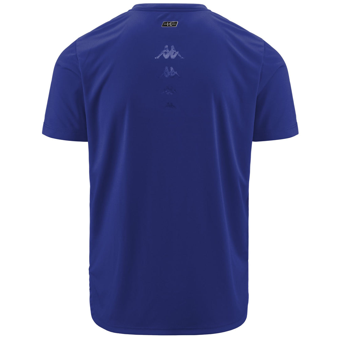 T-ShirtsTop Man EOCENE T-Shirt BLUE SNORKEL Dressed Side (jpg Rgb)		