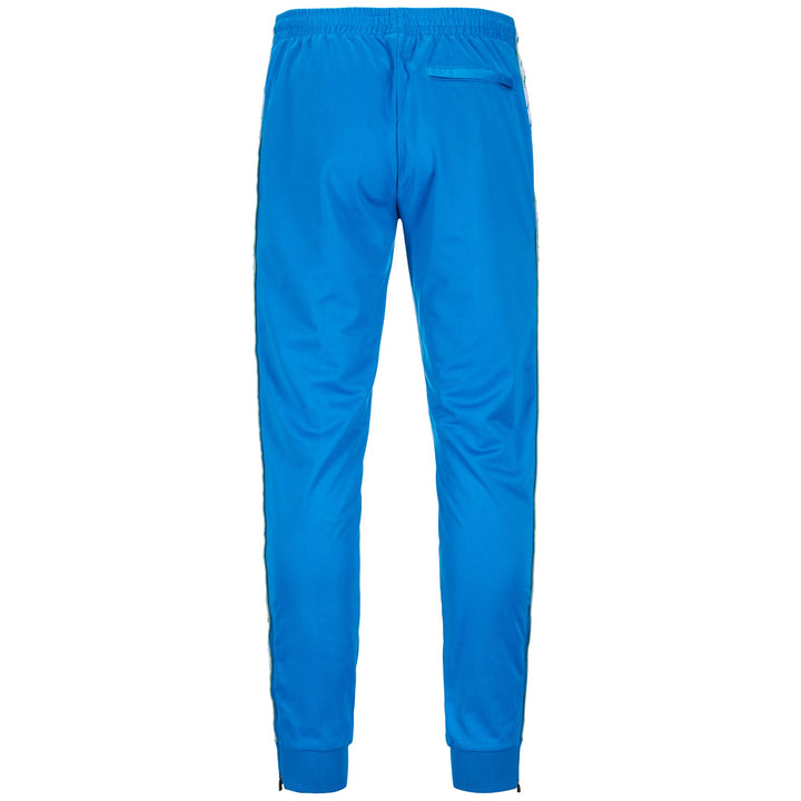 Pants Man 222 BANDA RASTORIAI SLIM Sport Trousers BLUE SMURF-WHITE-GREEN DUSTY Dressed Side (jpg Rgb)		