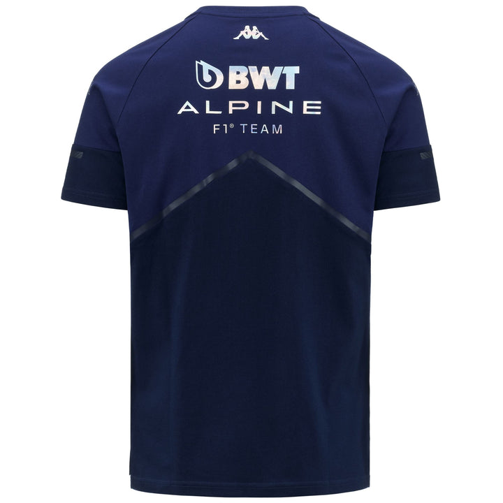 T-ShirtsTop Man AYBI ALPINE F1 T-Shirt BLUE DK-BLUE LT Dressed Side (jpg Rgb)		