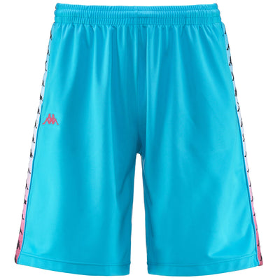 Shorts Man 222 BANDA TREADWELL DEGRADE Sport  Shorts TURQUOISE-WHITE-FUXIA | kappa Photo (jpg Rgb)			