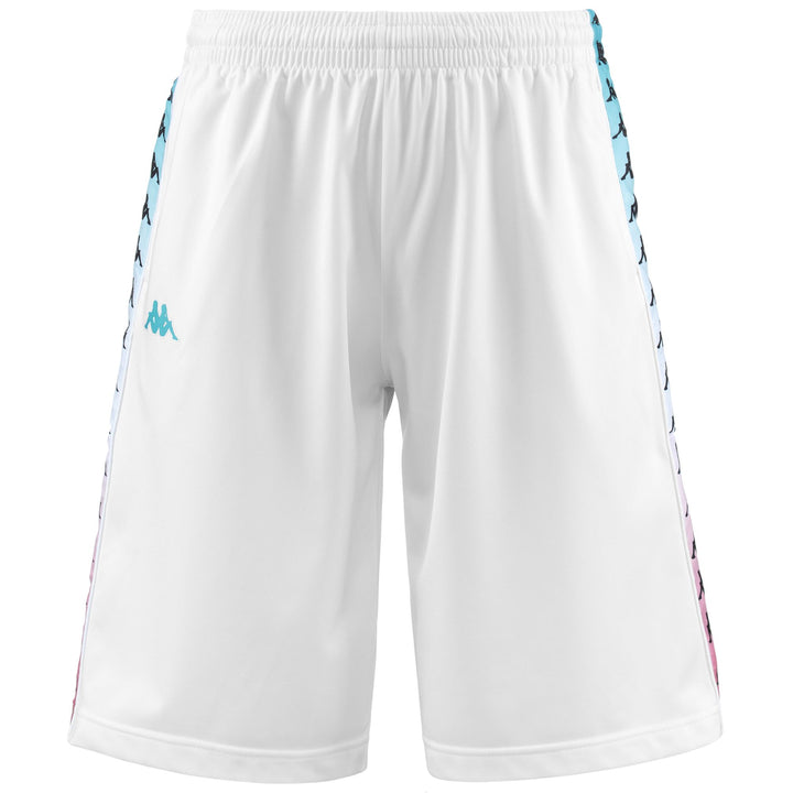 Shorts Man 222 BANDA TREADWELL DEGRADE Sport  Shorts WHITE-TURQUOISE-FUXIA Photo (jpg Rgb)			