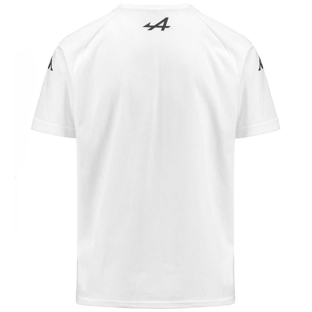 T-ShirtsTop Man ARGLA ALPINE F1 T-Shirt WHITE Dressed Side (jpg Rgb)		