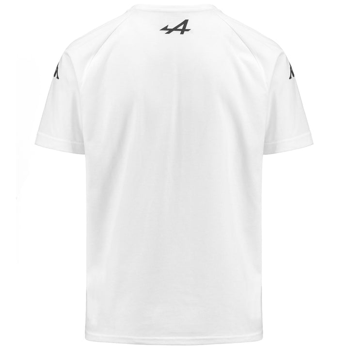 T-ShirtsTop Man ARGLA ALPINE F1 T-Shirt WHITE Dressed Side (jpg Rgb)		
