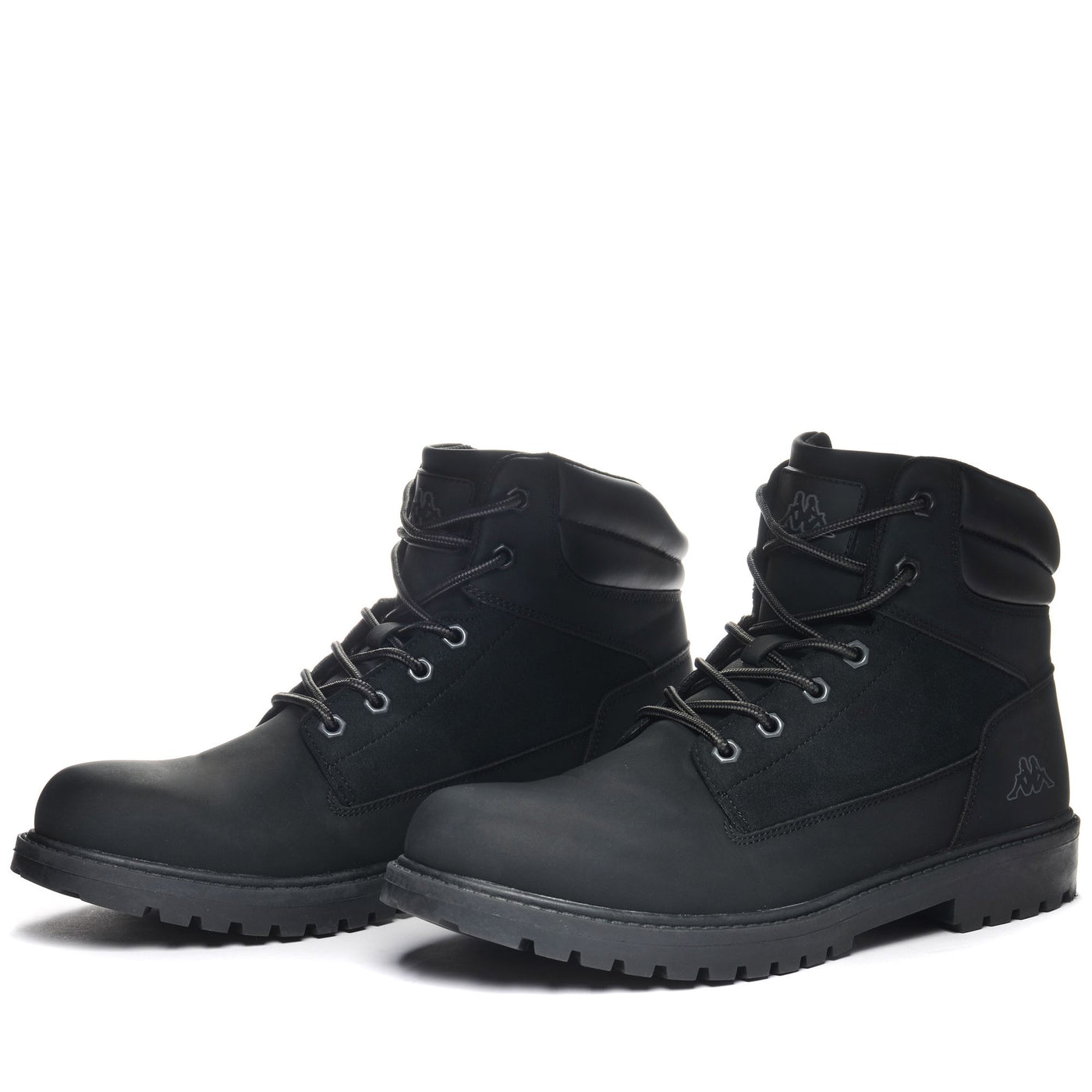 Ankle Boots Unisex LOGO FILLMORE MD Laced BLACK-GREY DK Detail (jpg Rgb)			