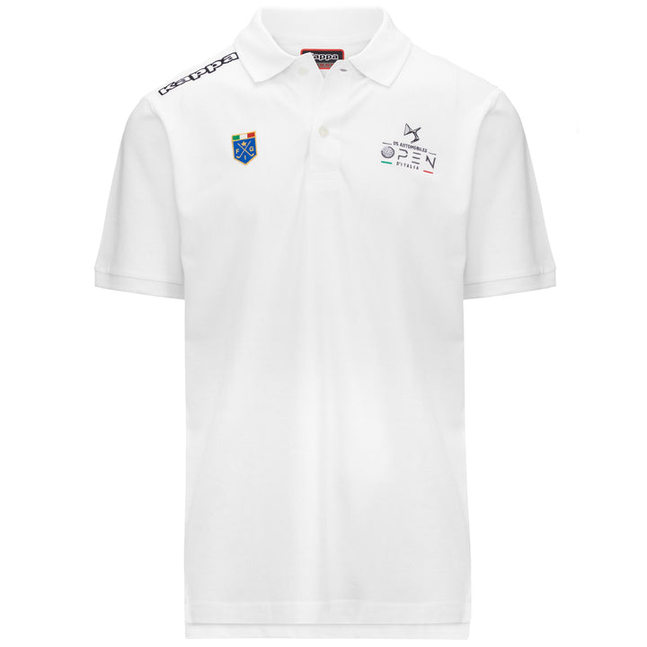 Polo Shirts Man POLO KAPPA MSS OPEN ITALIA Polo WHITE Photo (jpg Rgb)			
