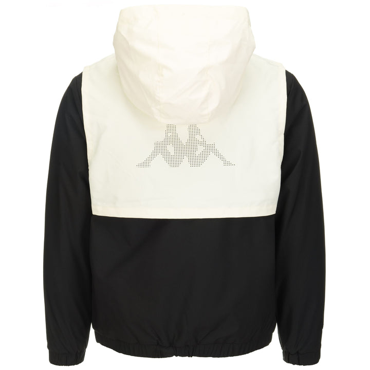 Jackets Man AUTHENTIC HIKE FARWELL Mid BLACK/WHITE ANTIQUE Dressed Side (jpg Rgb)		