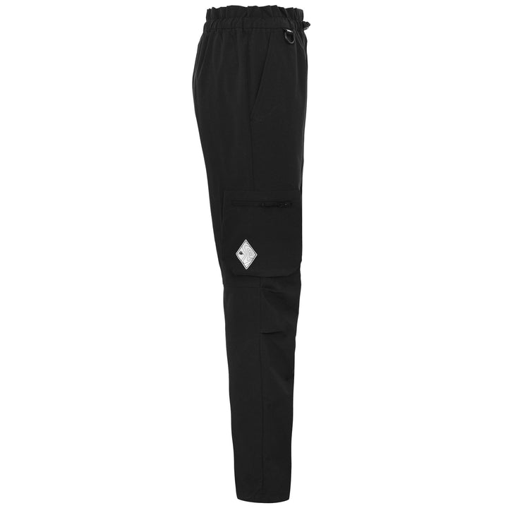 Pants Woman BLOUYR Sport Trousers BLACK LIGHT - BLACK Dressed Front (jpg Rgb)	
