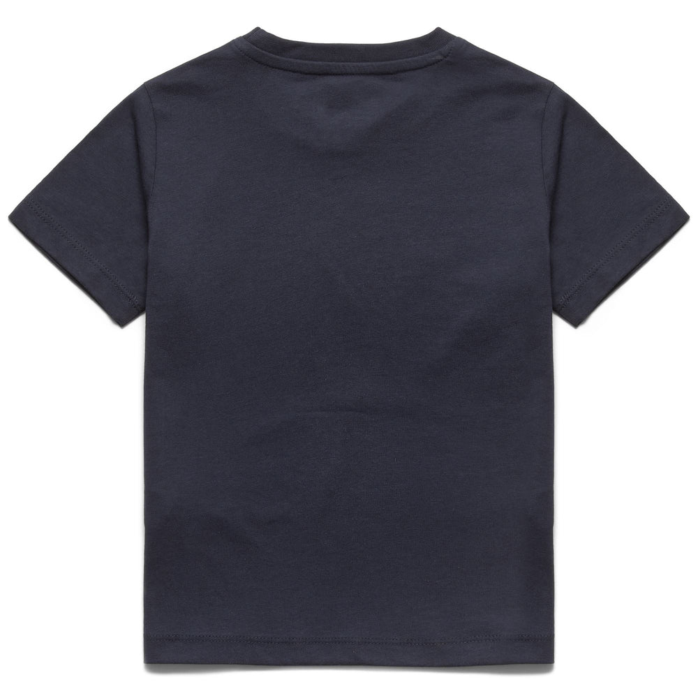 T-ShirtsTop Boy LOGO DEMAN KID T-Shirt BLUE SPACE Dressed Front (jpg Rgb)	