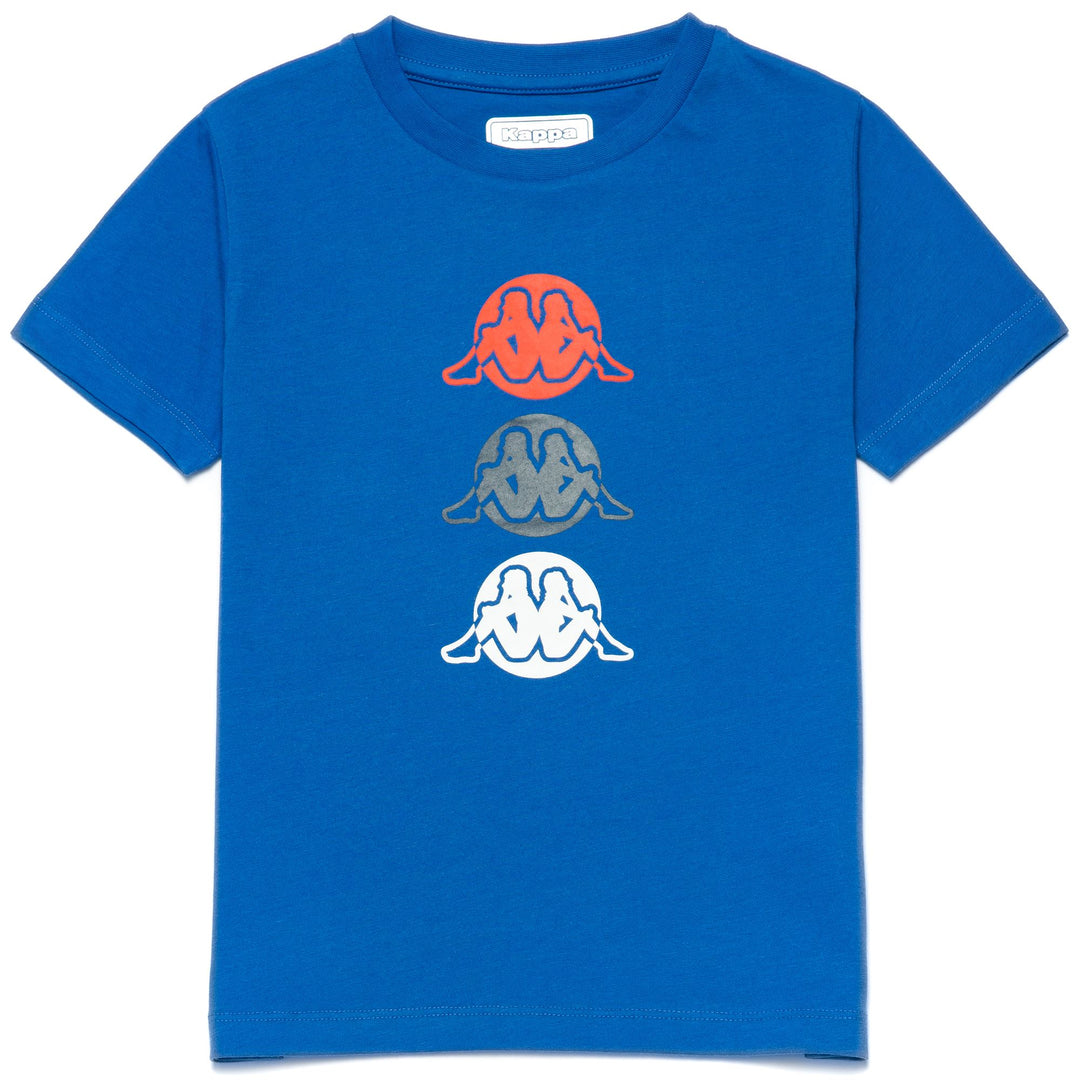 T-ShirtsTop Boy LOGO DEMAN KID T-Shirt BLUE DELFT Photo (jpg Rgb)			