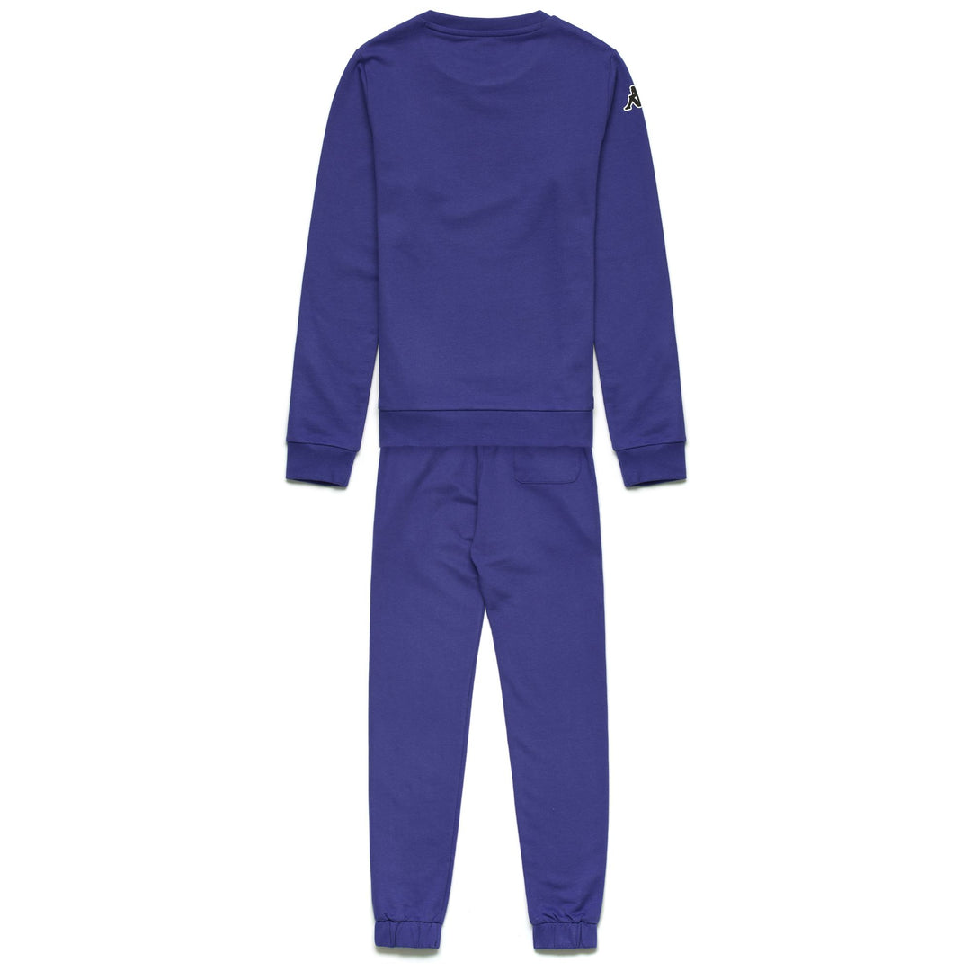 Sport Suits Boy LOGO DERYO KID TRACKSUIT BLUE SPECTRUM Dressed Front (jpg Rgb)	