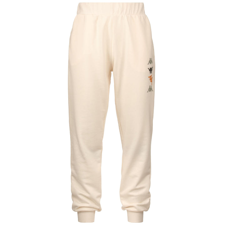 Pants Man AUTHENTIC ZASIAR Sport Trousers WHITE GARDENIA - BLACK - GREY MD - ORANGE LT Photo (jpg Rgb)			