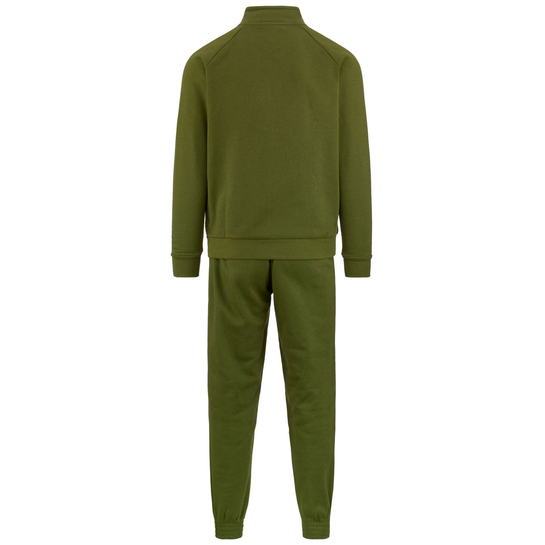 Sport Suits Man LOGO 365 DENAFU TRACKSUIT GREEN PARSLEY Dressed Side (jpg Rgb)		
