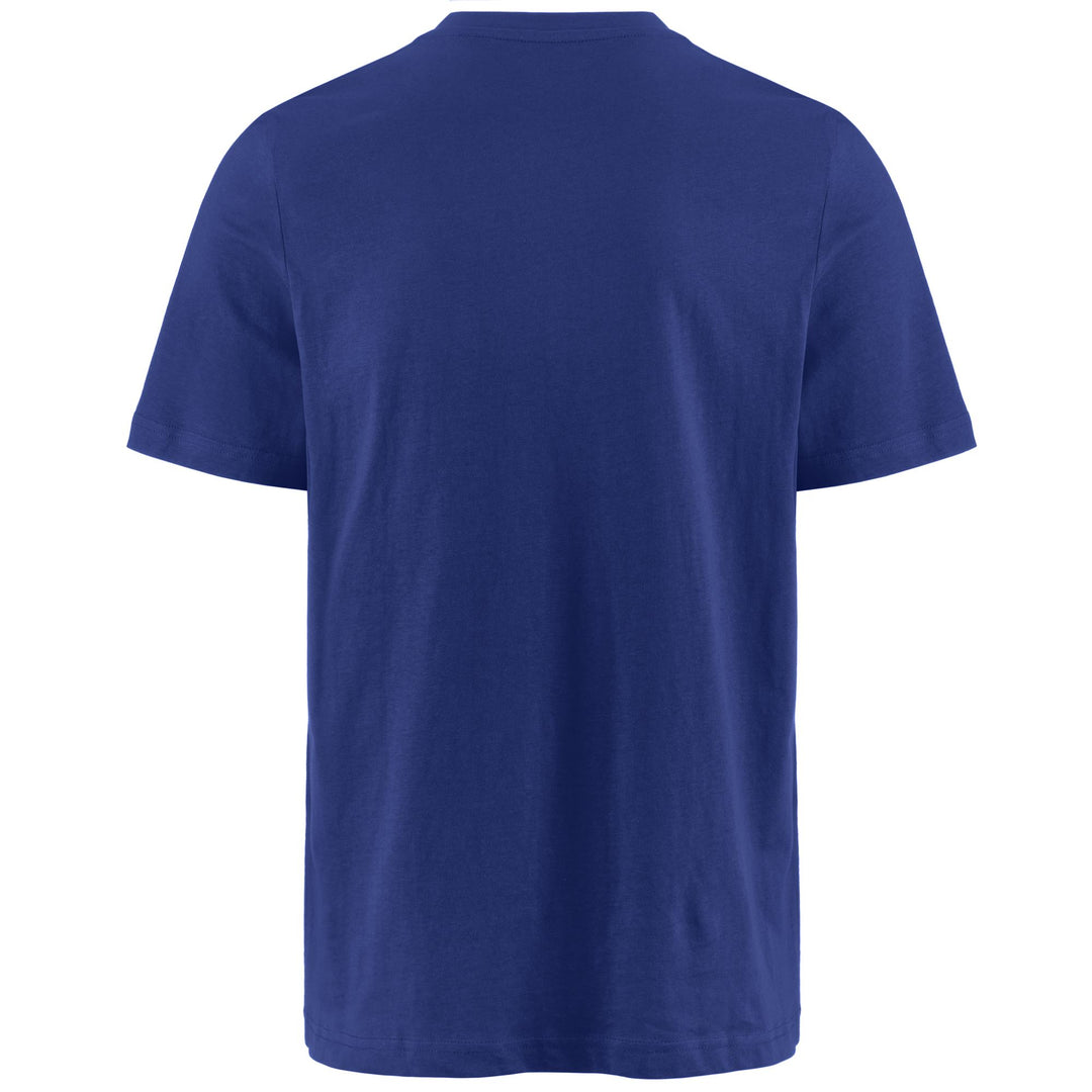 T-ShirtsTop Man LOGO DUCARL T-Shirt BLUE SAPPHIRE Dressed Side (jpg Rgb)		