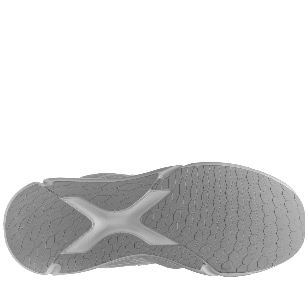 Sport Shoes Unisex KOMBAT CLEAN Low Cut WHITE Dressed Front (jpg Rgb)	