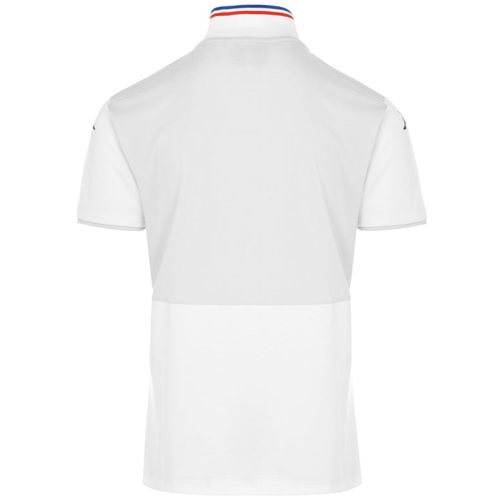 Polo Shirts Man ANGAF ALPINE F1 Polo WHITE-GREY BARELY Dressed Side (jpg Rgb)		