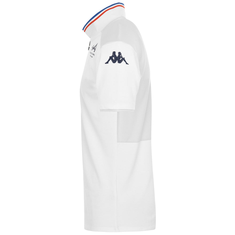Polo Shirts Man ANGAF ALPINE F1 Polo WHITE-GREY BARELY Dressed Front (jpg Rgb)	