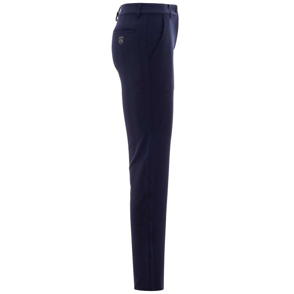 Pants Woman SUVALY Sport Trousers BLUE DK Dressed Front (jpg Rgb)	
