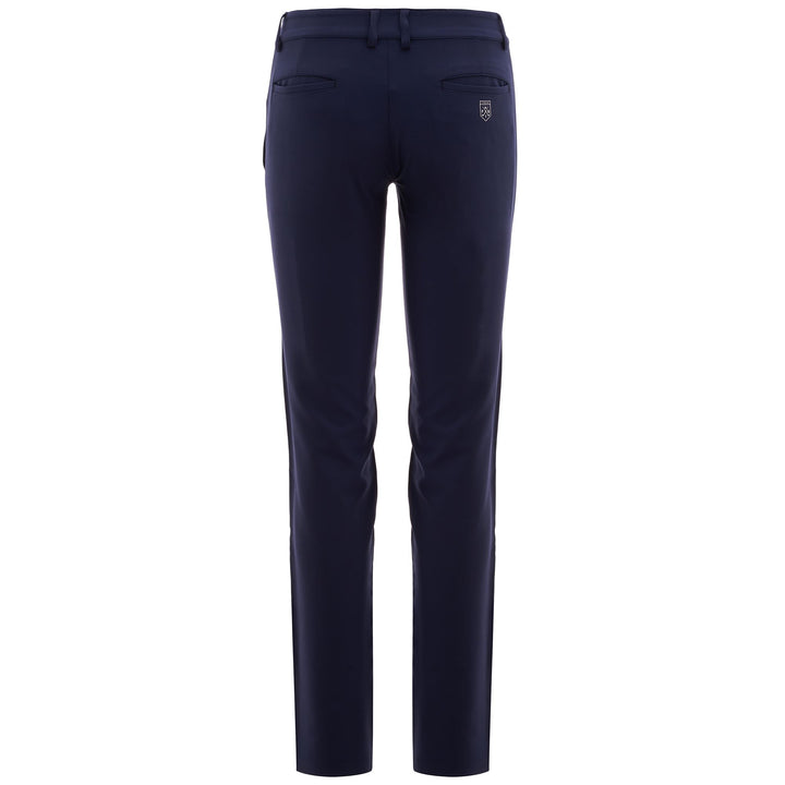 Pants Woman SUVALY Sport Trousers BLUE DK Dressed Side (jpg Rgb)		