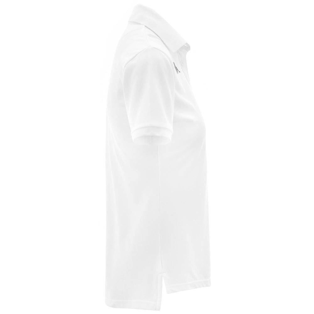 Polo Shirts Woman FEBRIS Polo WHITE Dressed Front (jpg Rgb)	