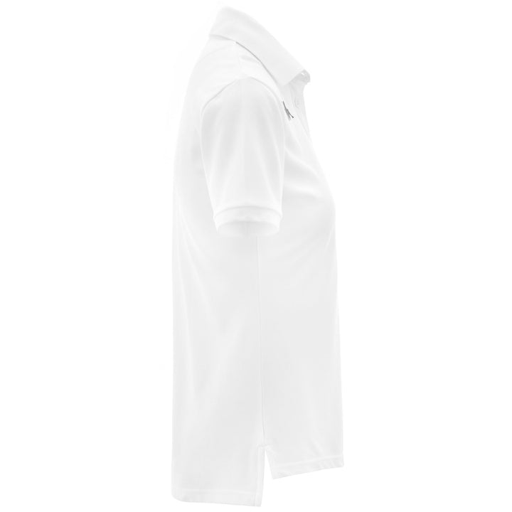 Polo Shirts Woman FEBRIS Polo WHITE Dressed Front (jpg Rgb)	