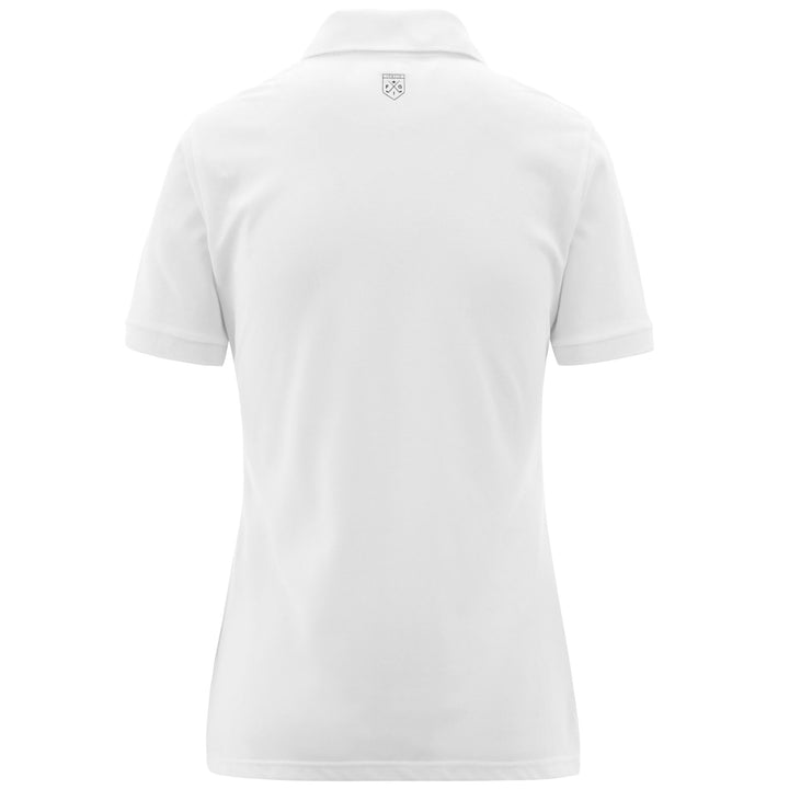 Polo Shirts Woman FEBRIS Polo WHITE Dressed Side (jpg Rgb)		