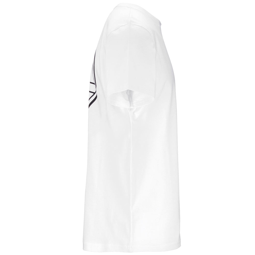 T-ShirtsTop Unisex AUTHENTIC BPOP T-Shirt WHITE Dressed Front (jpg Rgb)	