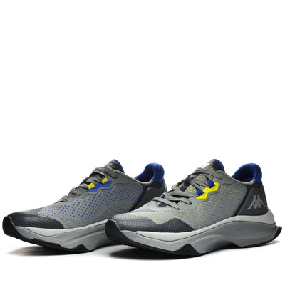 Sport Shoes Unisex KOMBAT PERFORMANCE 2 PRO Low Cut GREY MD - GREY DK - BLUE LAPIS Detail (jpg Rgb)			
