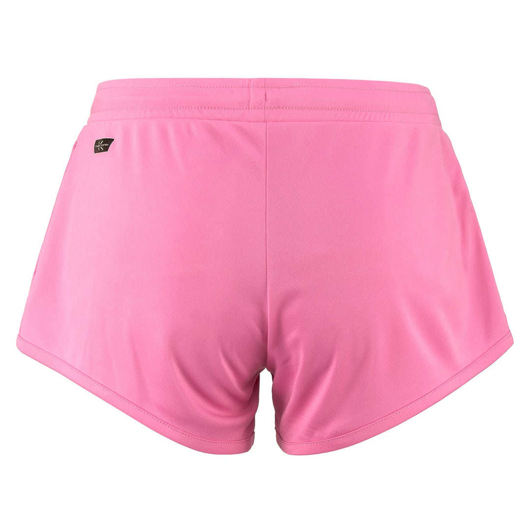 Shorts Woman ELICA Sport  Shorts PINK SACHET Dressed Side (jpg Rgb)		