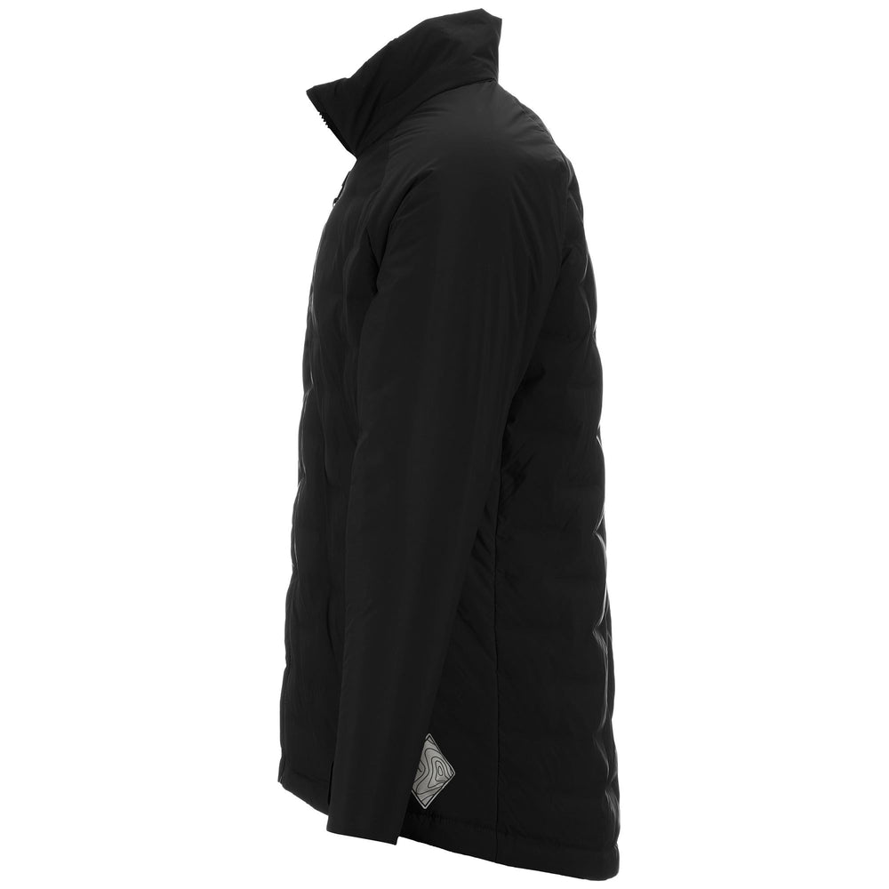 Jackets Man HYMOOL Short BLACK PURE - BLACK Dressed Front (jpg Rgb)	