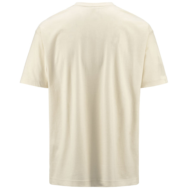 T-ShirtsTop Man AUTHENTIC GASTOR ORGANIC T-Shirt WHITE ASPARAGUS Dressed Side (jpg Rgb)		