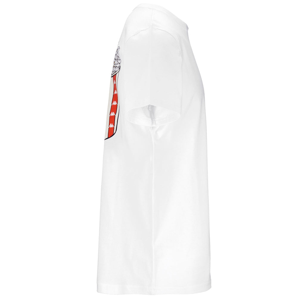 T-ShirtsTop Unisex AUTHENTIC BREX T-Shirt WHITE Dressed Front (jpg Rgb)	