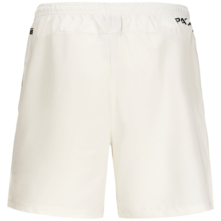 Shorts Man KOMBAT PADEL DIVIOLO Sport  Shorts WHITE OFF Dressed Side (jpg Rgb)		
