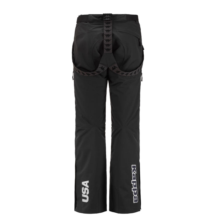 Pants Woman 6CENTO 665G US Sport Trousers BLACK LT-BLACK Dressed Side (jpg Rgb)		