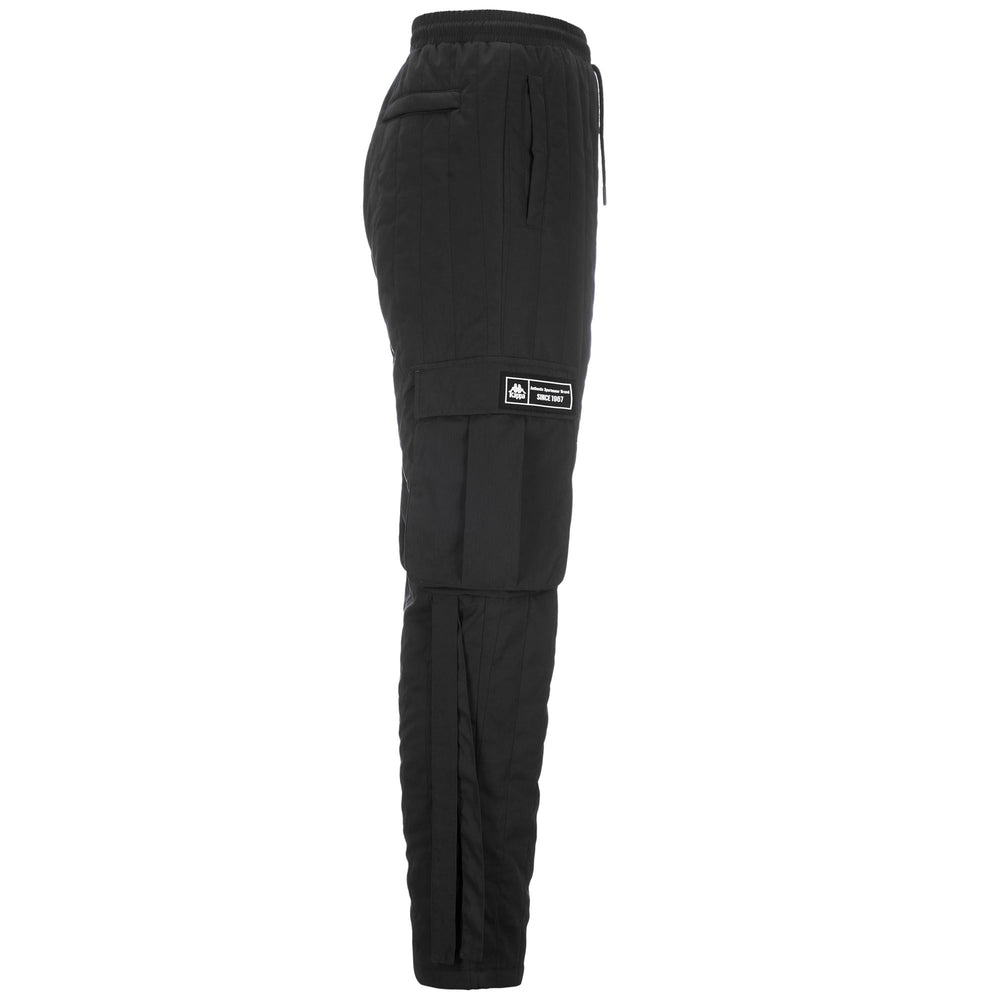 Pants Man AUTHENTIC TECH MYRT Sport Trousers BLACK Dressed Front (jpg Rgb)	