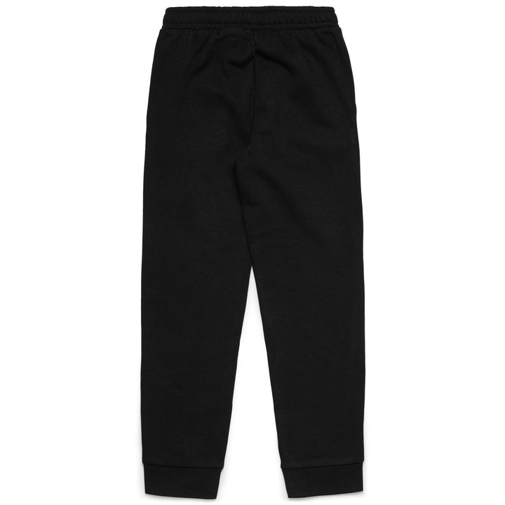 Pants Girl LOGO BAPSY KID Sport Trousers BLACK Dressed Front (jpg Rgb)	