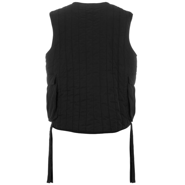 Jackets Man AUTHENTIC TECH MANTER Vest BLACK Dressed Side (jpg Rgb)		