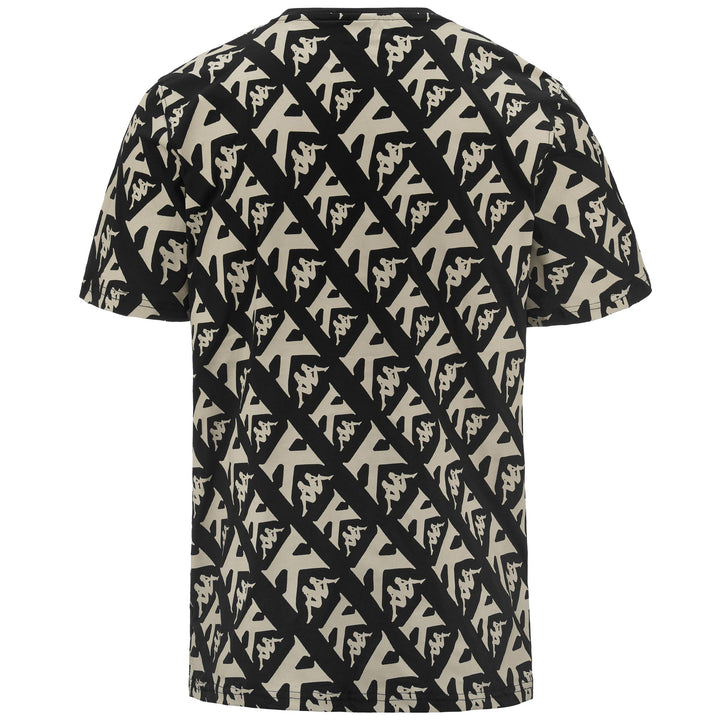 T-ShirtsTop Man AUTHENTIC FOOL ORGANIC T-Shirt BLACK Dressed Side (jpg Rgb)		