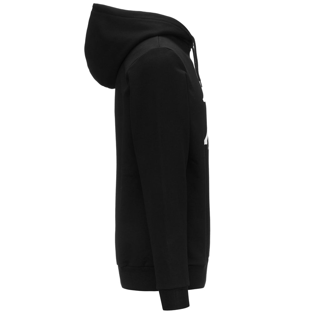 Fleece Unisex PADEL EZZE Jumper BLACK Dressed Front (jpg Rgb)	