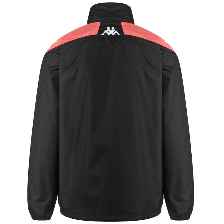 Jackets Man ADVERZIP PRO 7 GENOA Mid BLACK-ORANGE Dressed Side (jpg Rgb)		