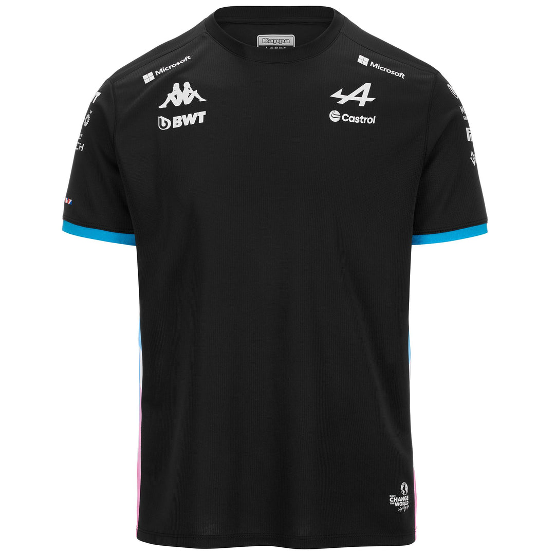 Active Jerseys Man ADOLIM ALPINE F1 Shirt BLACK - BLUE DRESDEN - PINK BEGONIA Photo (jpg Rgb)			