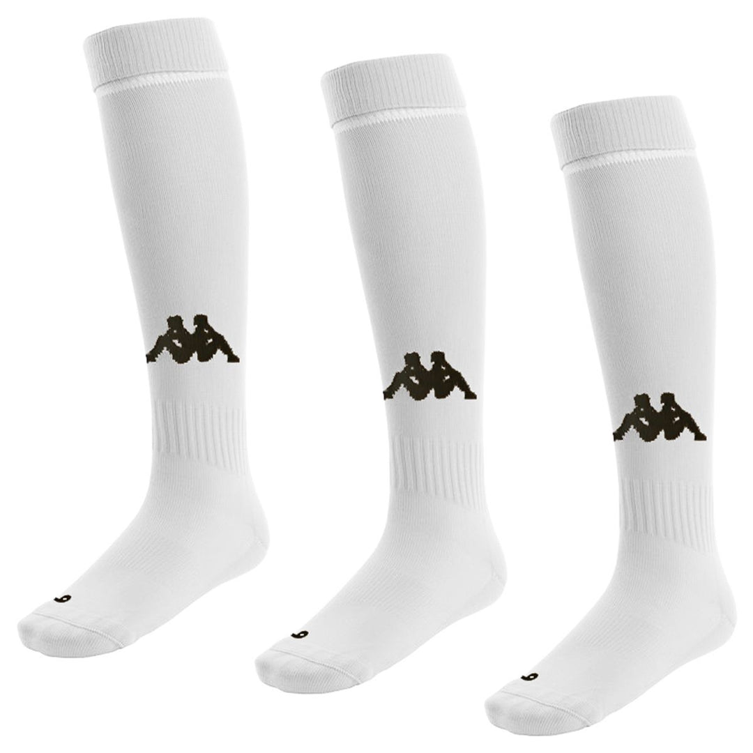 Socks Man KAPPA4FOOTBALL PENAO 3PACK Knee High Sock WHITE Photo (jpg Rgb)			