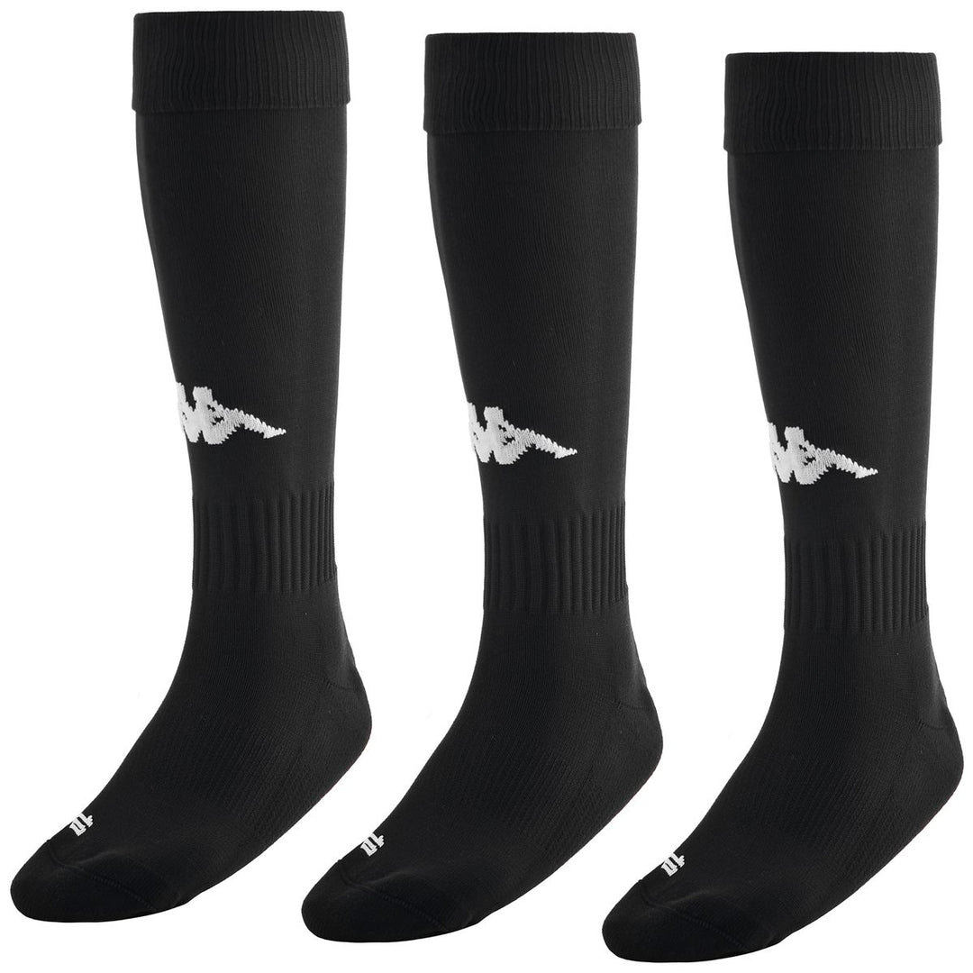 Socks Man KAPPA4FOOTBALL PENAO 3PACK Knee High Sock BLACK Photo (jpg Rgb)			
