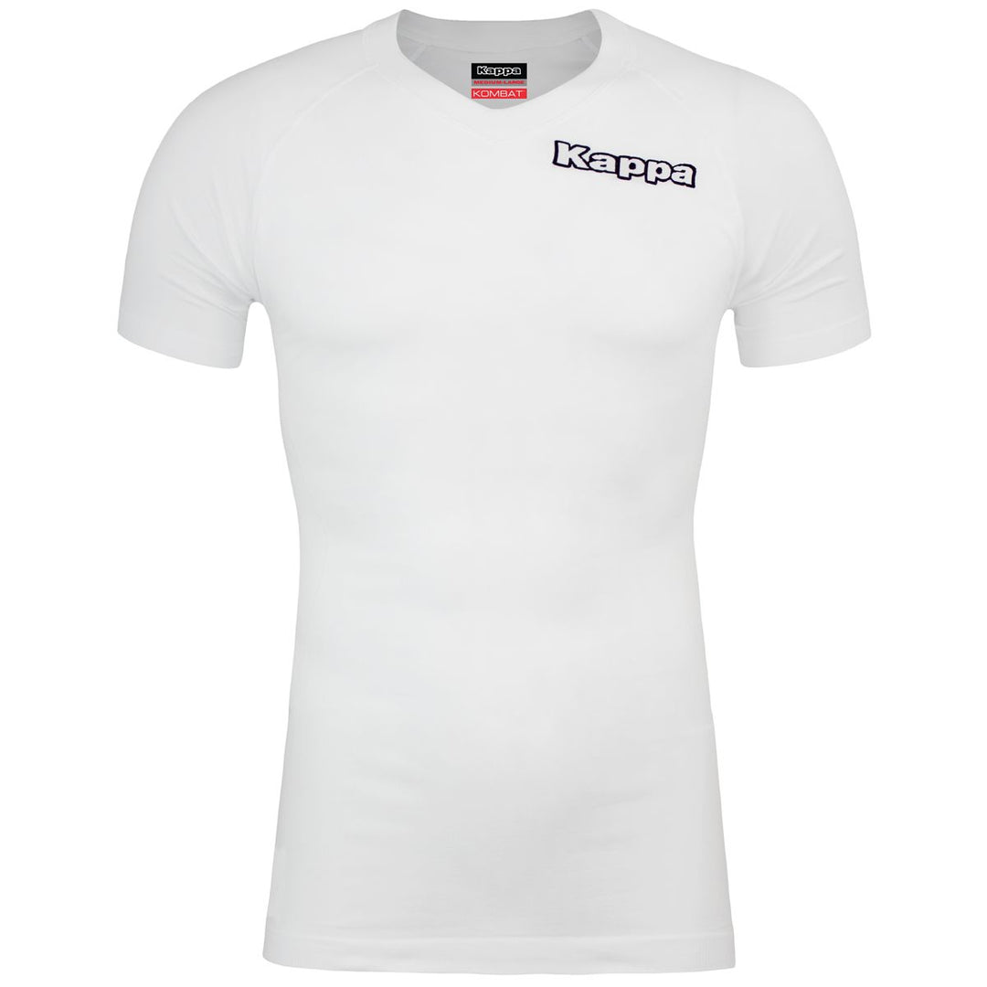 Skin T-ShirtsTop Man Kappa4skin Kombat Niran T-Shirt WHITE Photo (jpg Rgb)			
